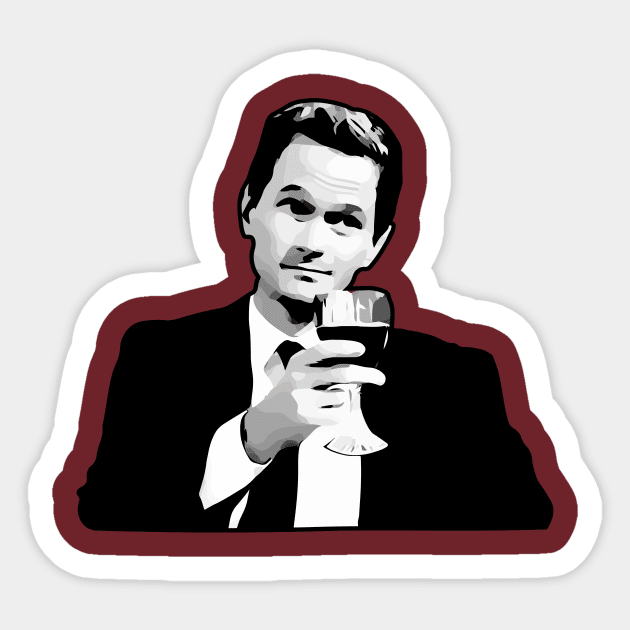 Barney Stinson How I Met Your Mother Sticker by KrateMilk